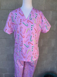 Candy Canes Scrub Set (Pre-order)
