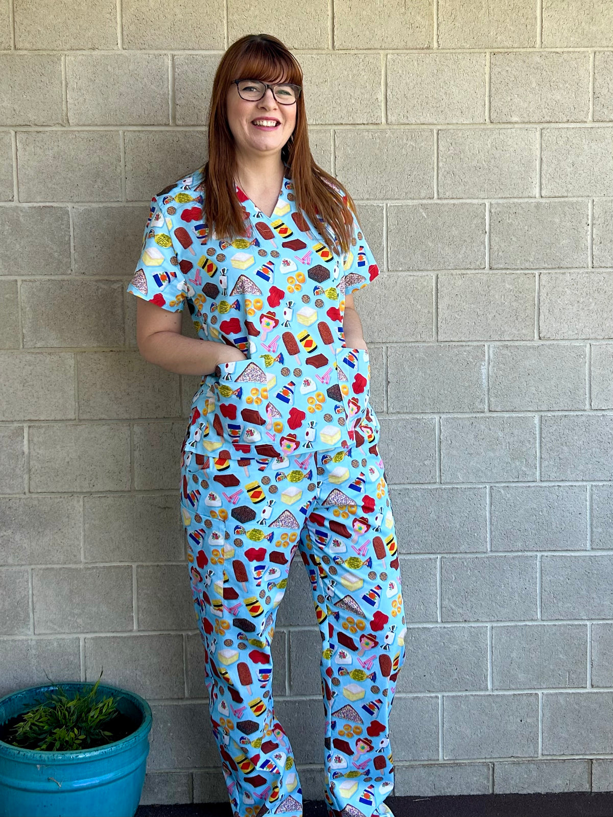 Aussie Favourites Scrub Top (Pre-order)