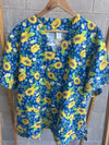 Sunflowers Scrub top