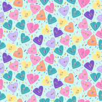 Galentines candy scrub top (December Pre-Order)