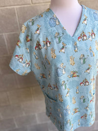 Peter Rabbit Scrub top