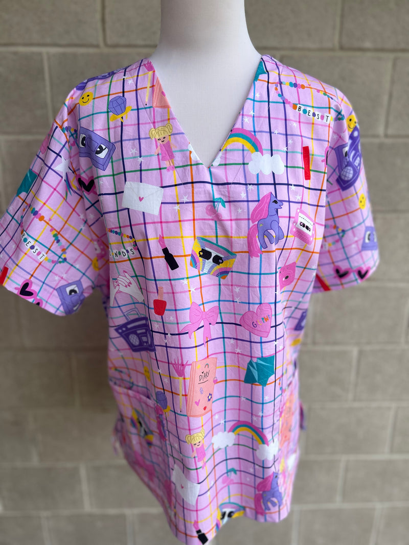 Girlhood scrub top (Ready made)