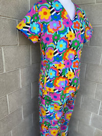 Retro Bloom Scrub Set