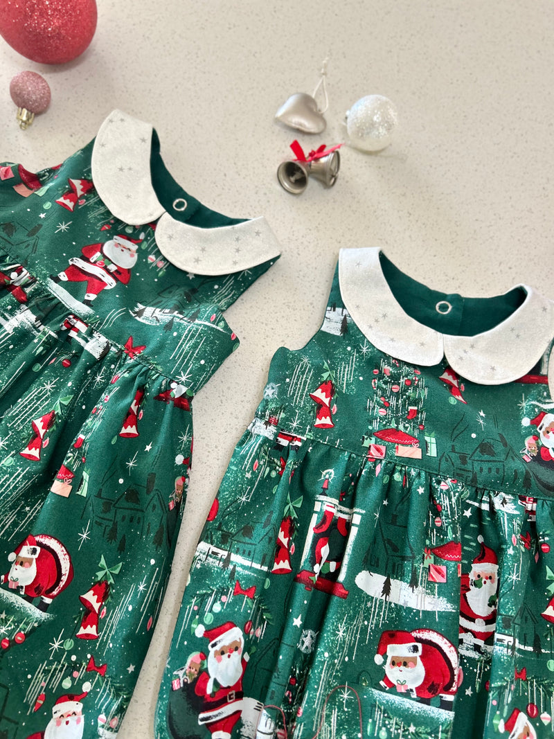 Green Santa Dress