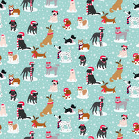 Santa Paws Scrub Top (Pre-order)