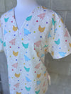 Hen Frolic Scrub Top (Pre-order)
