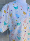 Hen Frolic Scrub Top (Pre-order)
