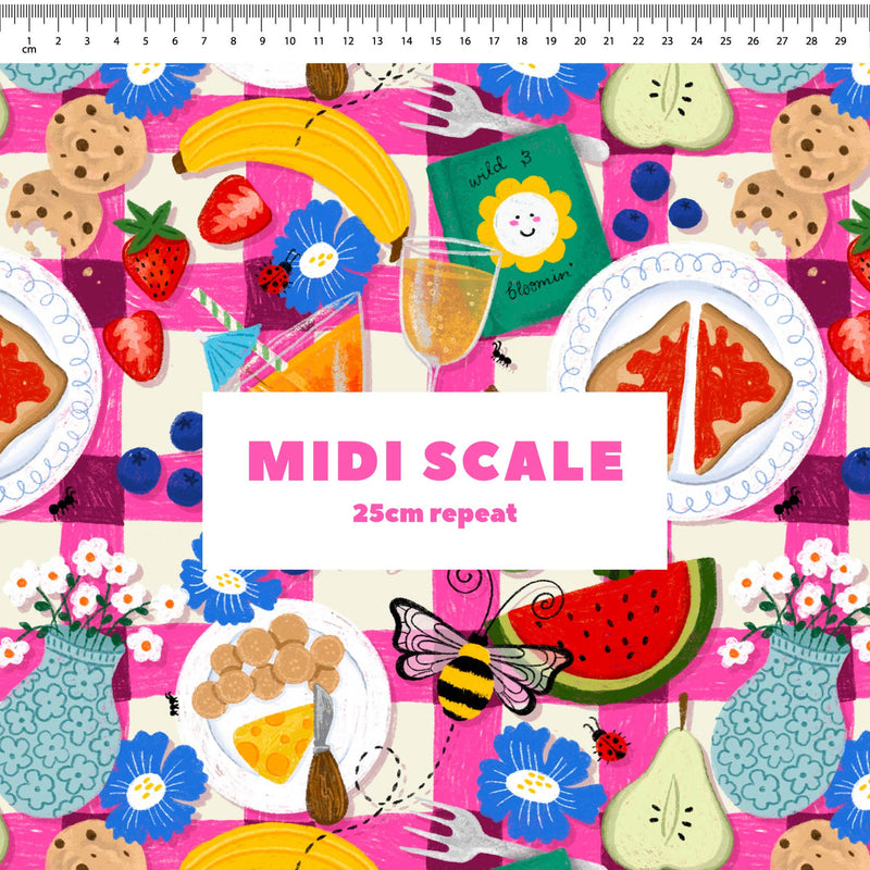 Sunday Picnic Scrub Top (Pre-order)