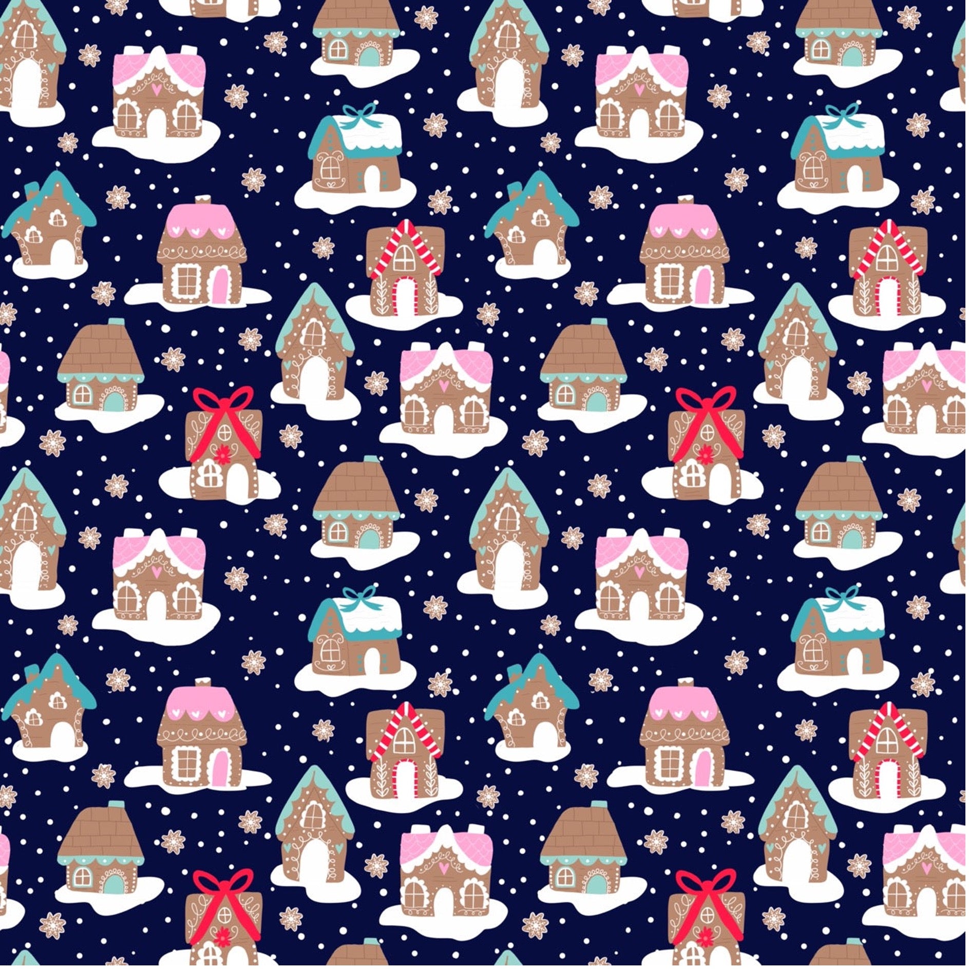 Gingerbread Village Scrub Set (October Pre-order)