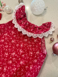 Dashing red playsuit