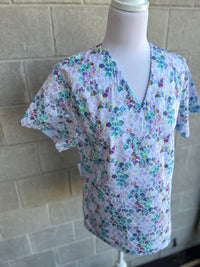 Scrub top (fabric supplied by customer)