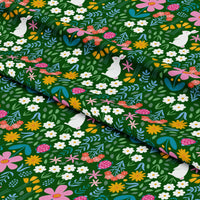 Bunny Forest Field Scrub Top (Pre-order)
