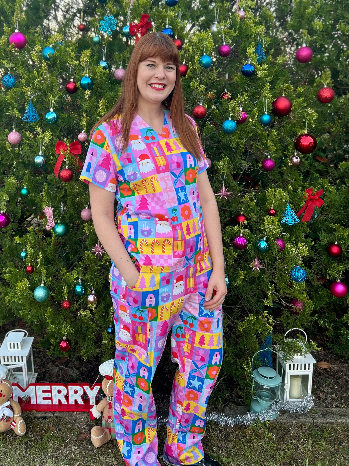 Jolly Dream house scrub Set (Re-stock coming November)