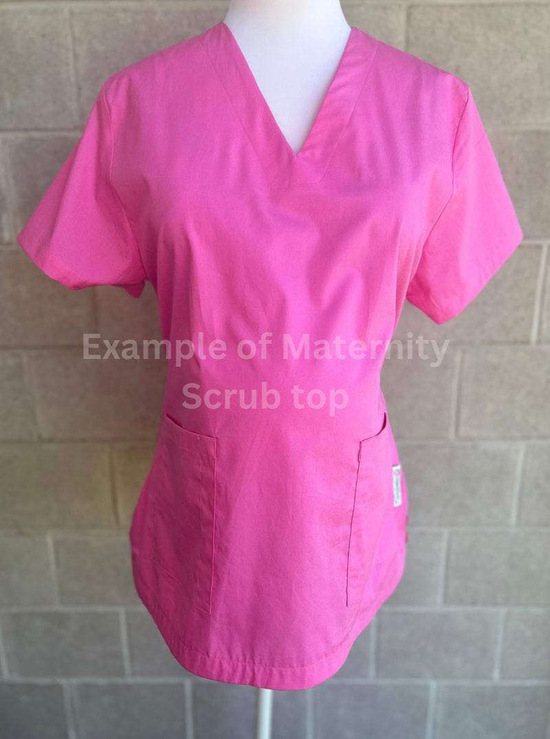 Tis the season scrub top