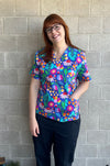 Freya Scrub Top (Ready made)