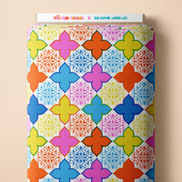Confetti Clovers Scrub Top (Pre-order)
