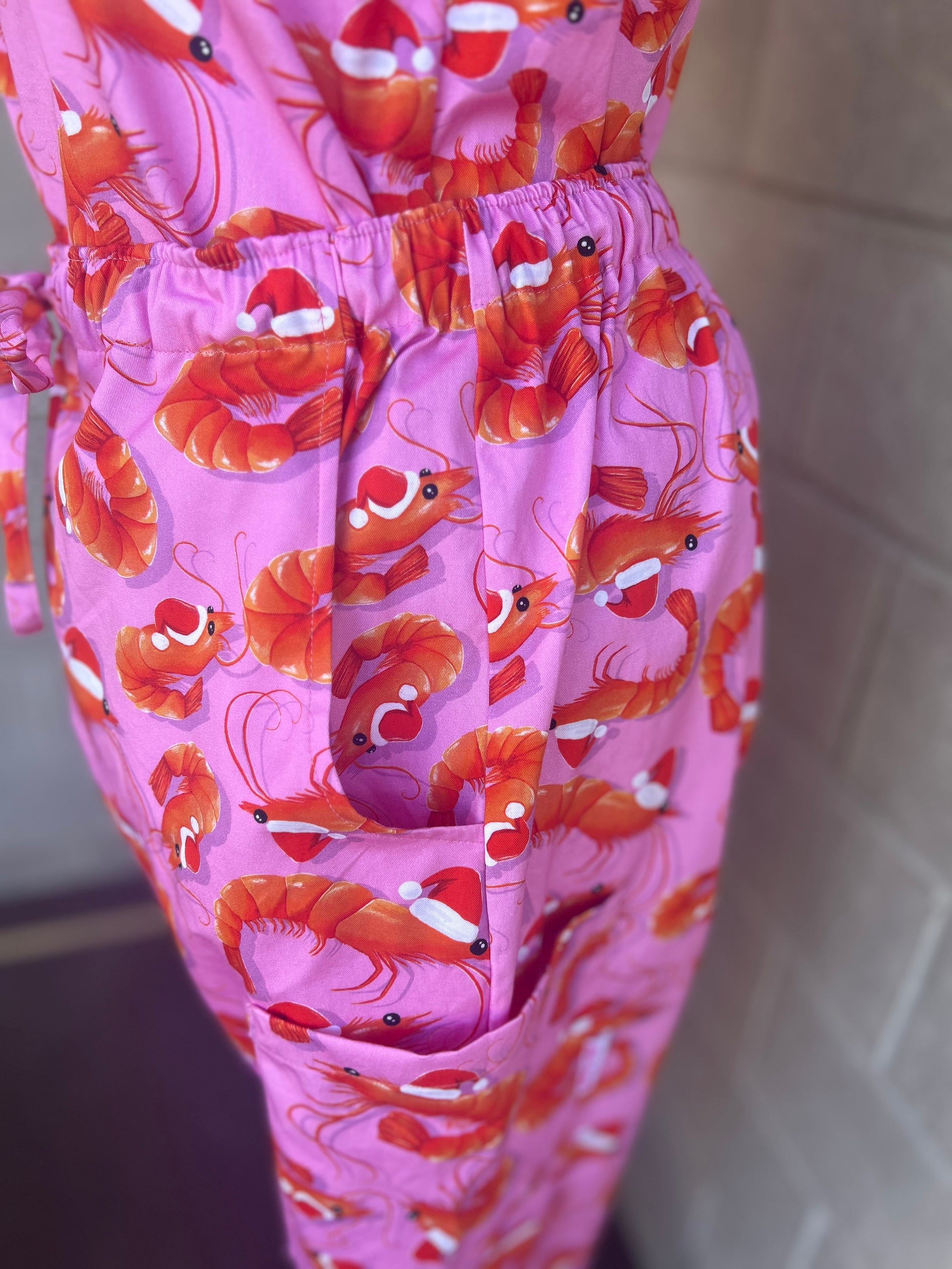 Christmas Prawns Scrub Set (Pre-order)