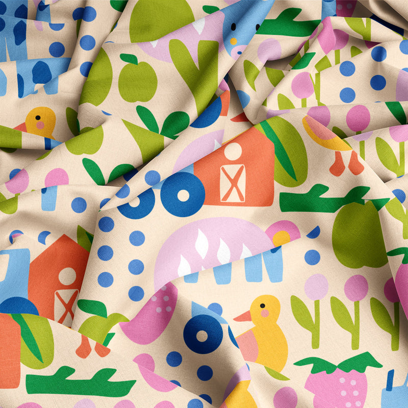 Little Moo Scrub Top