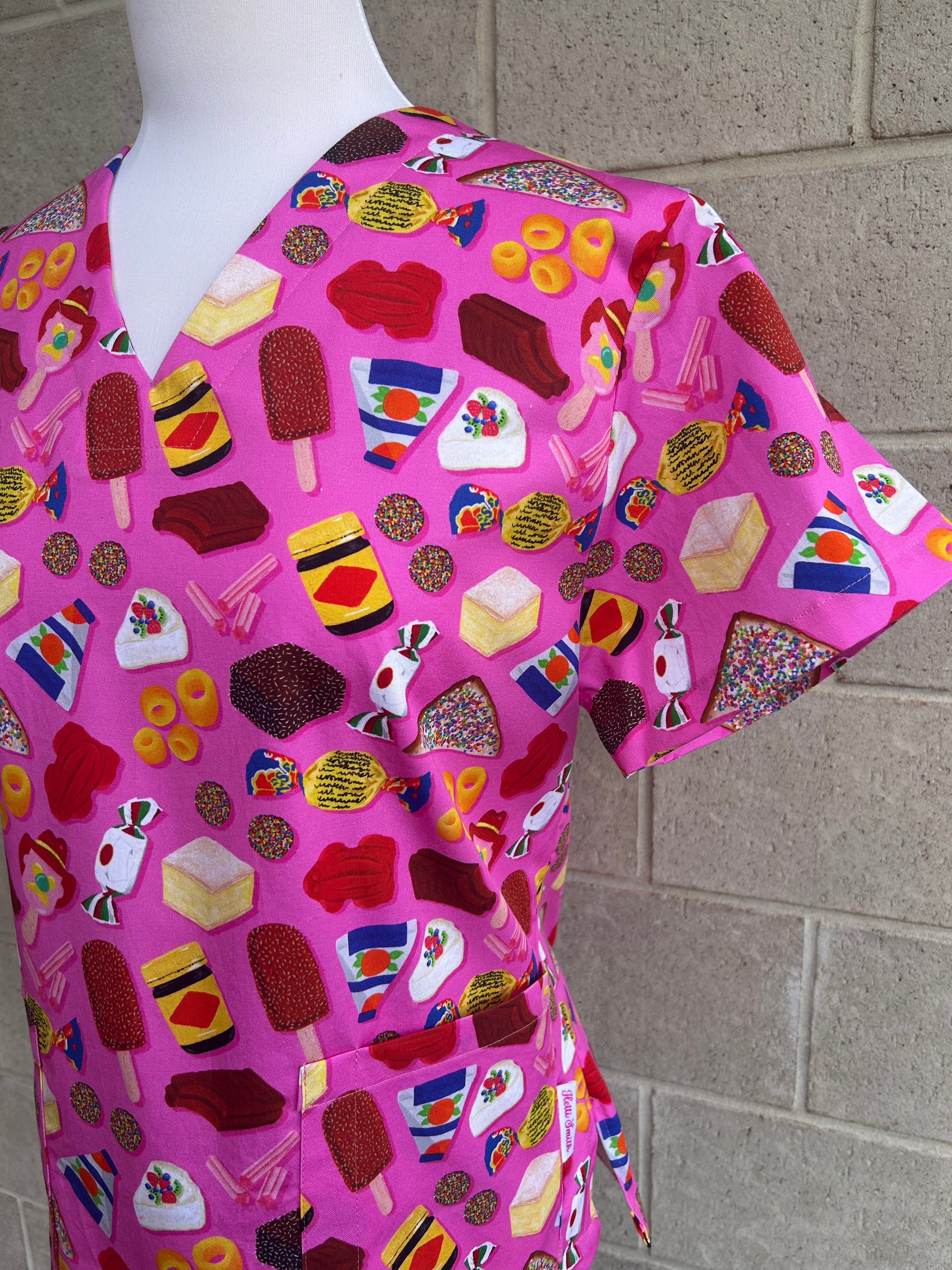 Aussie Favourites Scrub Top (Pre-order)