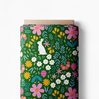 Bunny Forest Field Scrub Top (Pre-order)