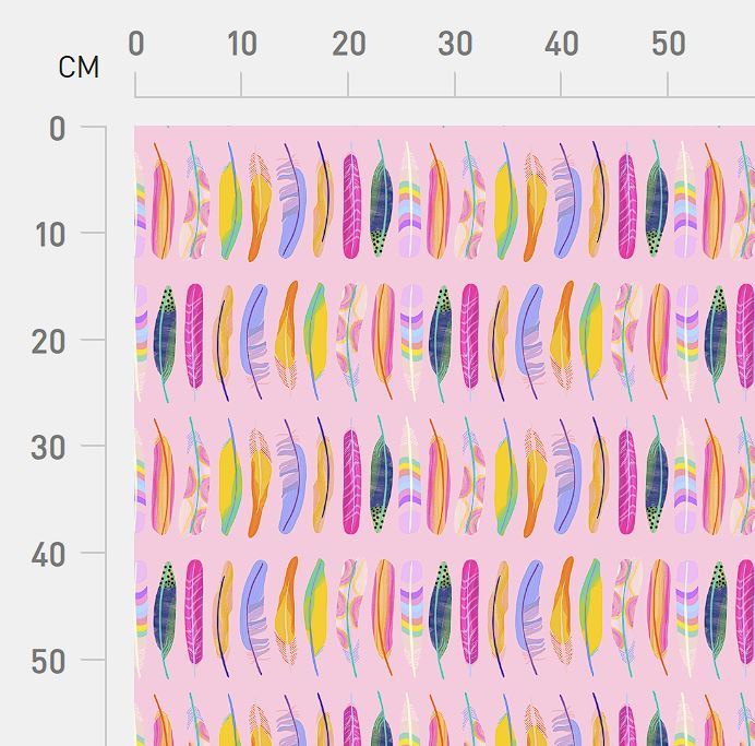 Strobe Feather pink Scrub Set (Pre-order)