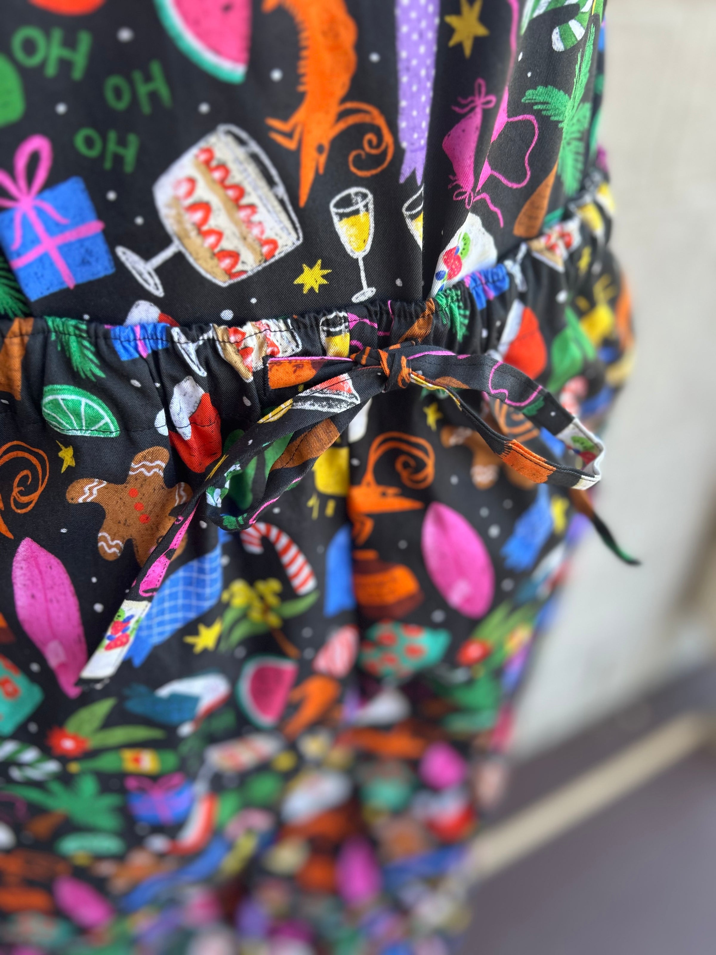 Aussie Christmas scrub Set