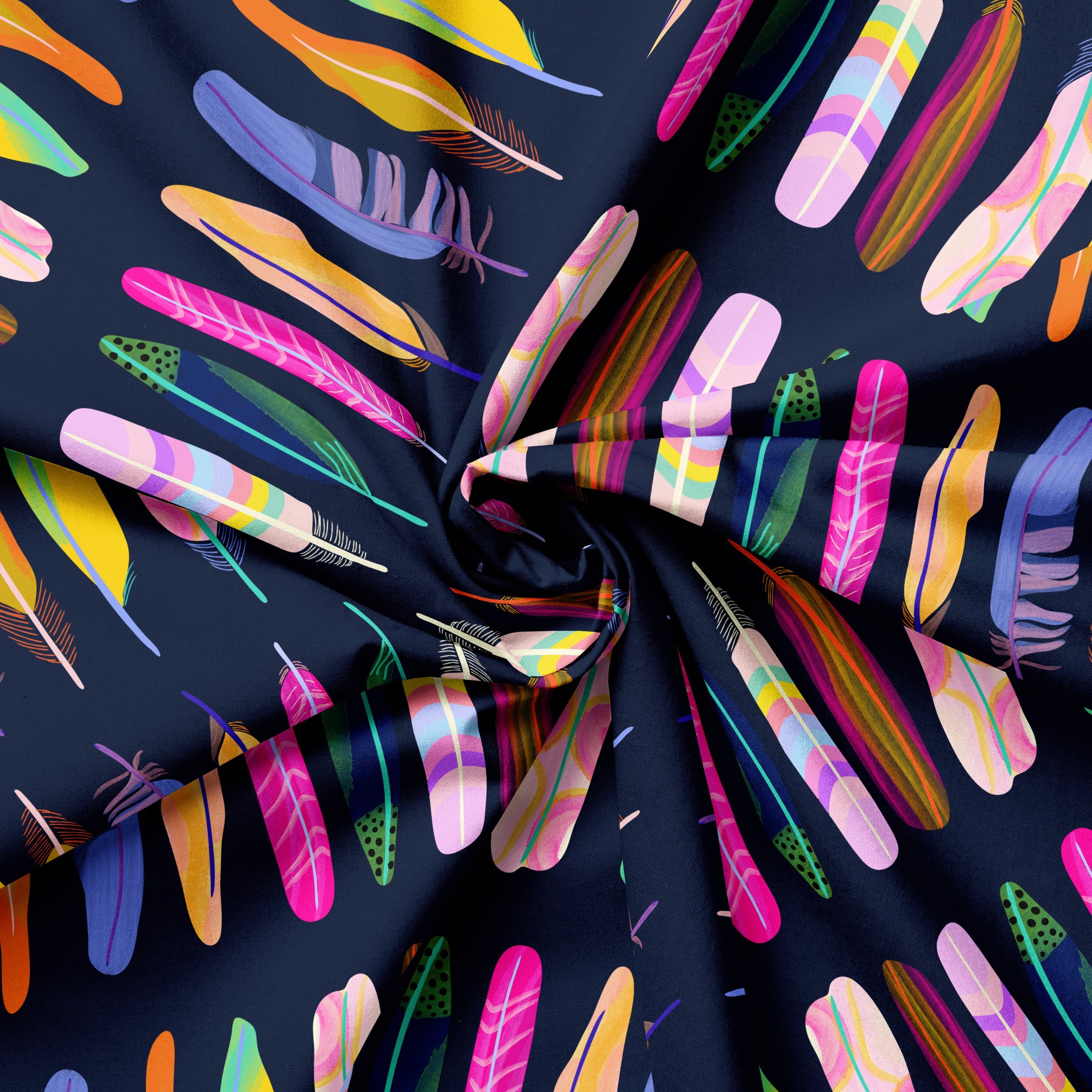 Strobe Feather Scrub Top (Pre-order)