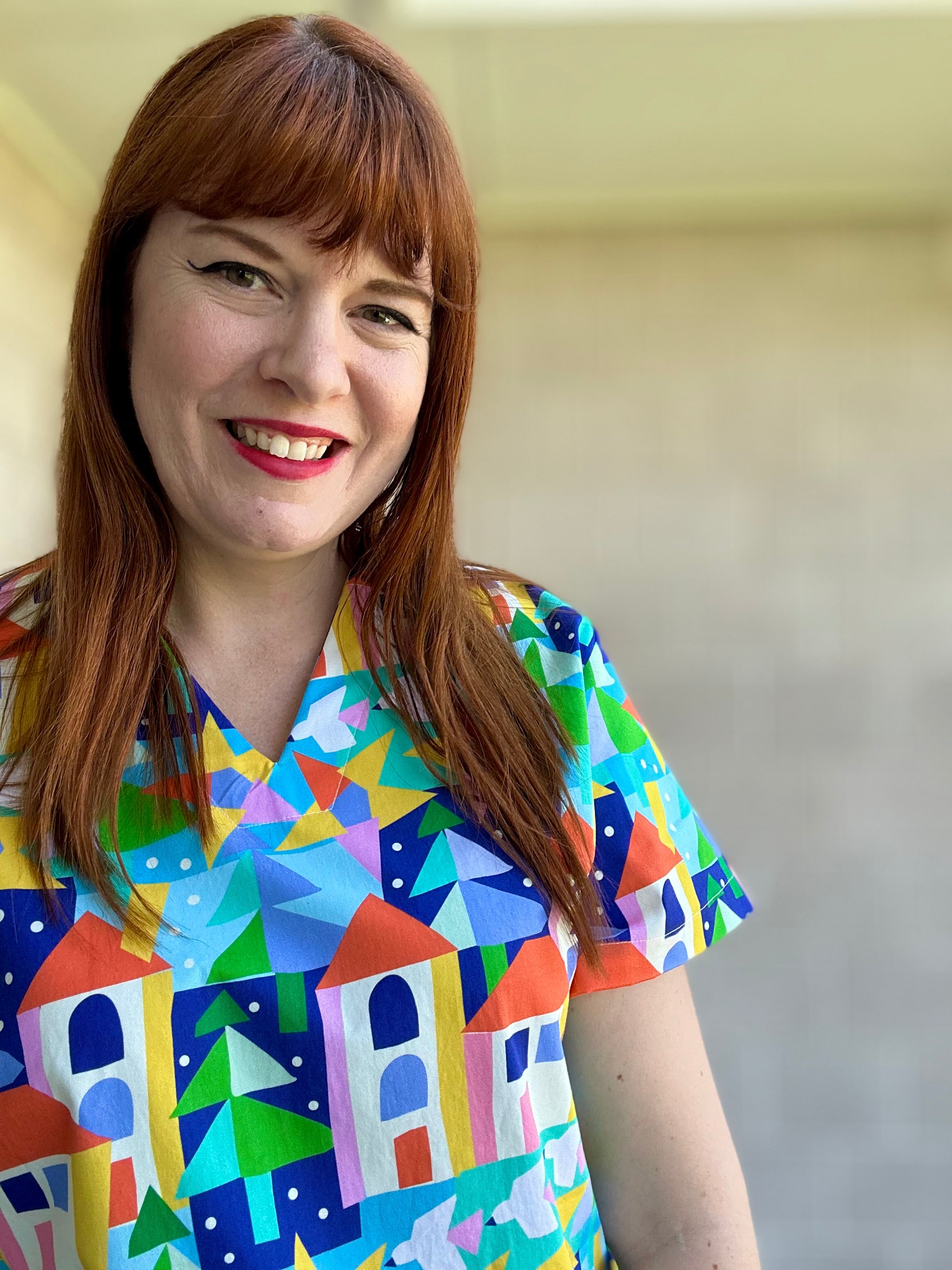 Starlight Village Scrub Top (Pre-order)