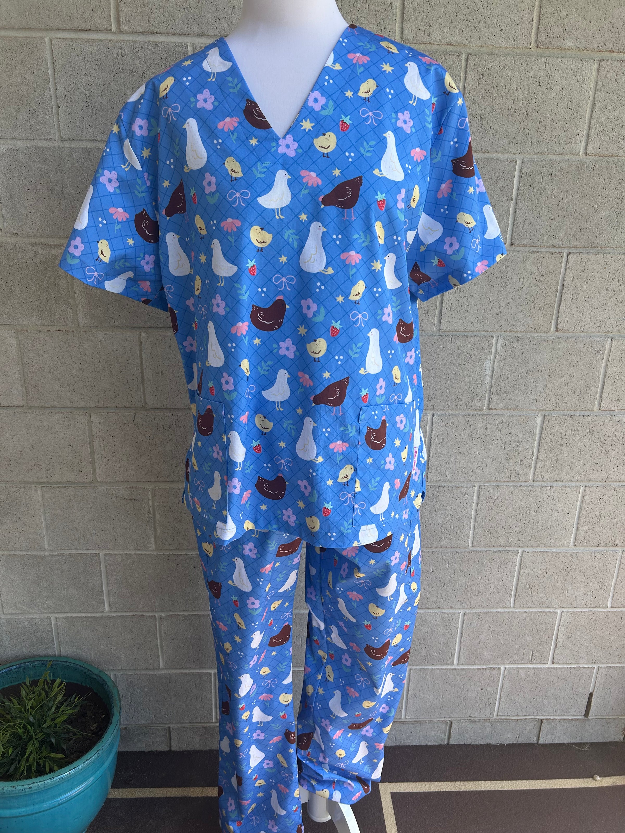 Ducks and hens Scrub Set (Pre-order)