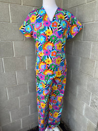 Retro Bloom Scrub Set