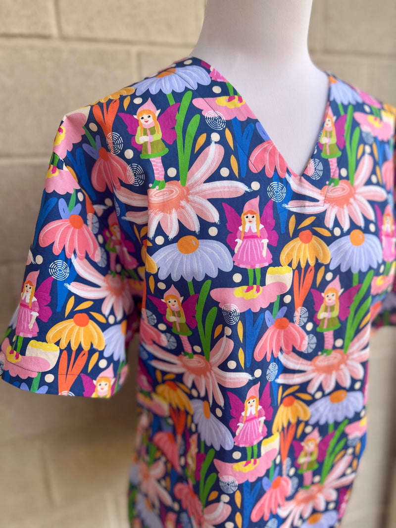 Elven Grove Scrub Top