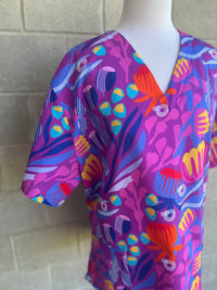 Bush Dancer Violet Scrub Set (Pre-order)