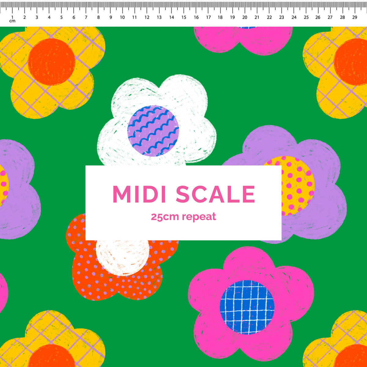 Patterned florals Scrub Set (Pre-order)