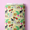 Christmas Dogs baby yellow Scrub Set (Pre-order)