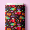 Christmas cats Maroon Scrub Set (Pre-order)