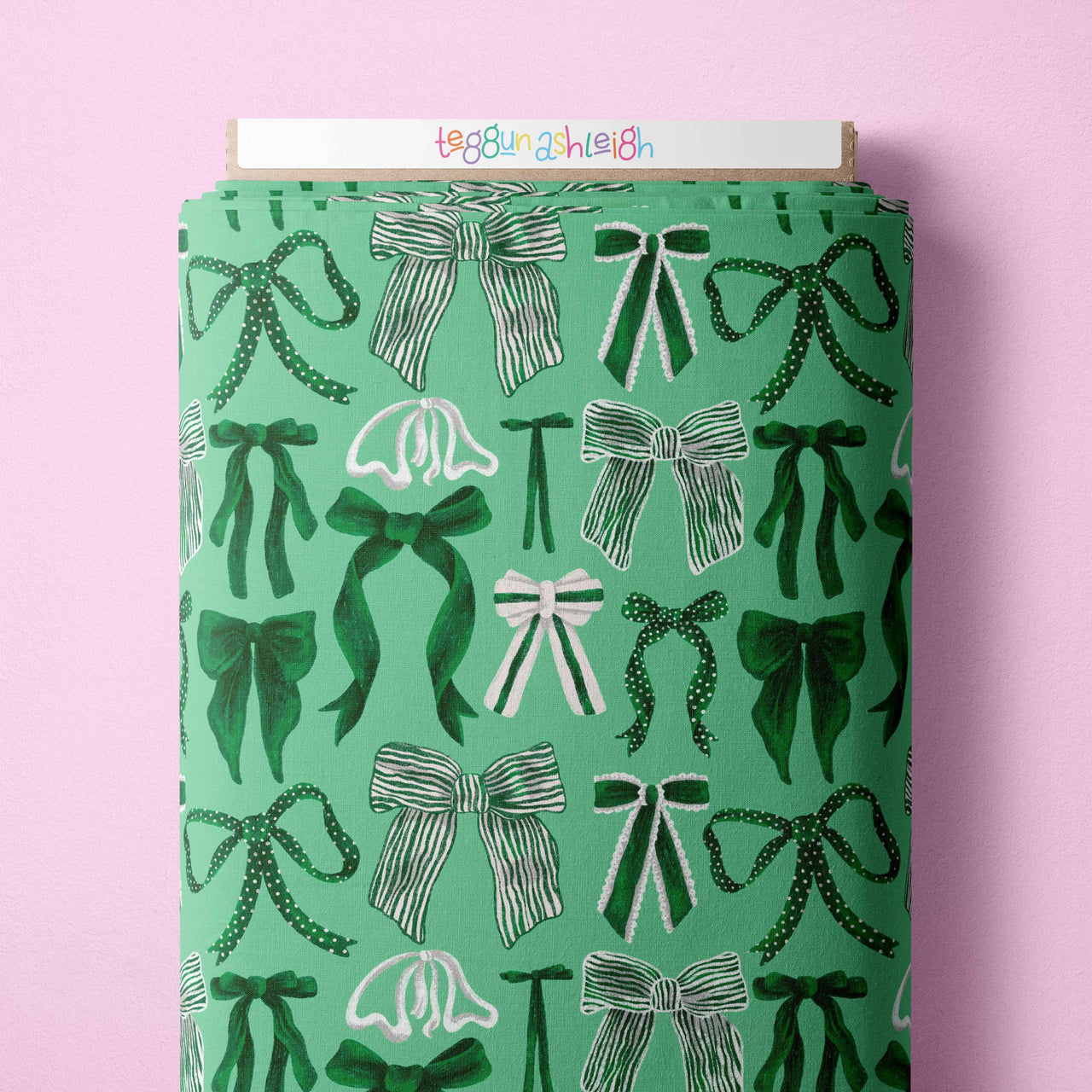 Bows Green Scrub Set (Pre-order)