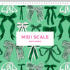 Bows Green Scrub Set (Pre-order)