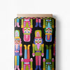 Nutty so bright black Scrub Top (Pre-order)