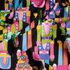 Nutty so bright black Scrub Top (Pre-order)