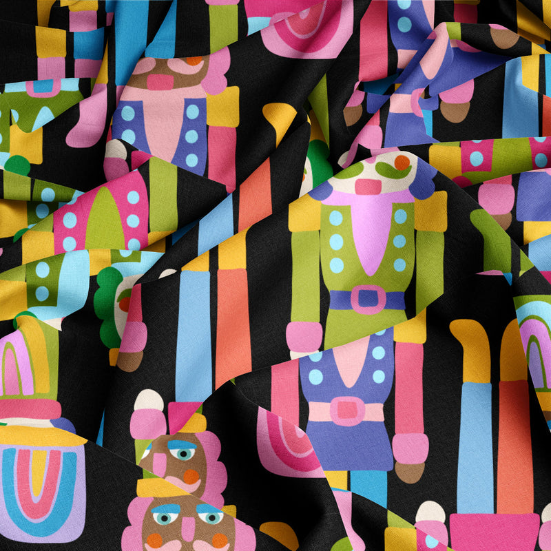 Nutty so bright black Scrub Top (Pre-order)