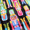 Nutty so bright black Scrub Top (Pre-order)