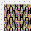 Nutty so bright black Scrub Top (Pre-order)