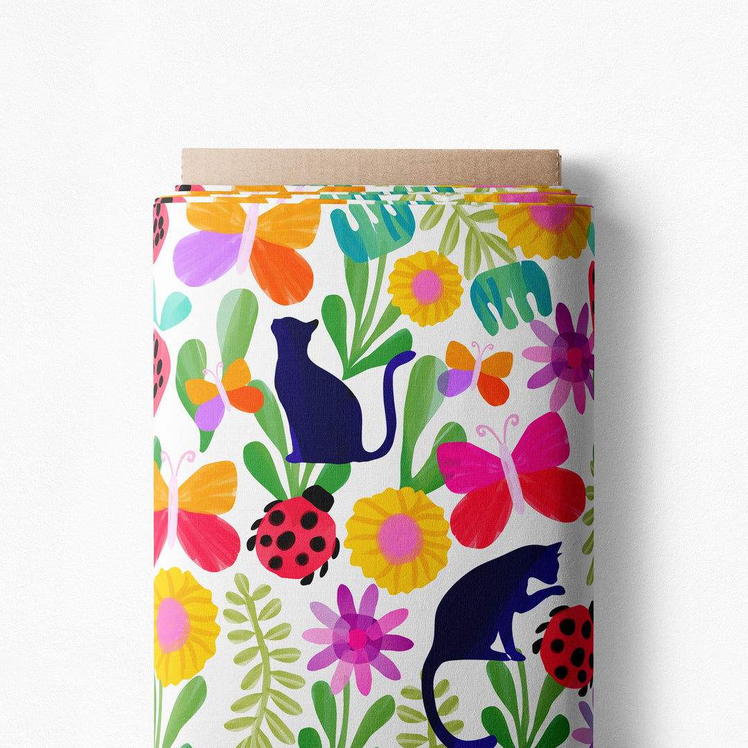 Kitty Cat Strawberry Patch white Scrub Set (Pre-order)