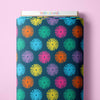 Polka flowers Scrub Top (Pre-order)