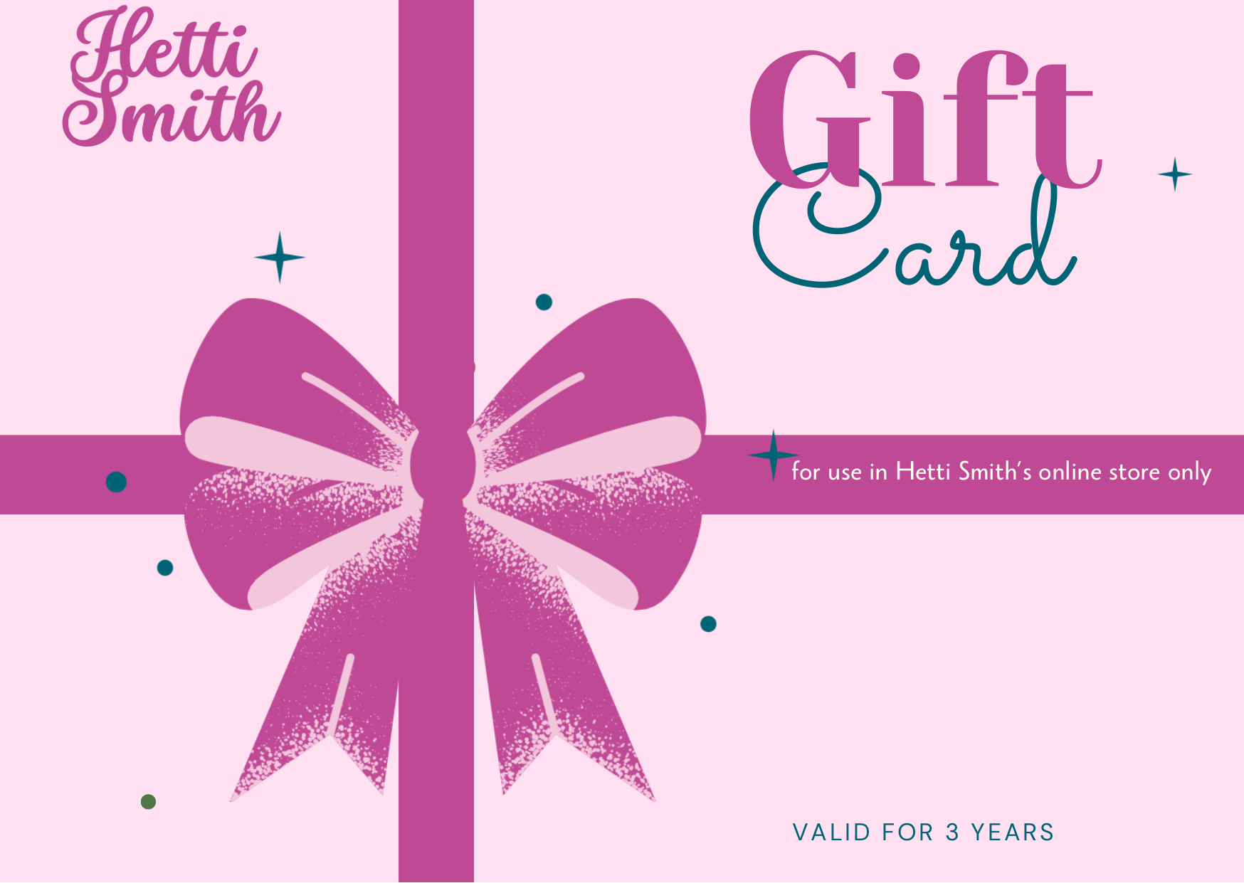 Hetti Smith Gift Card