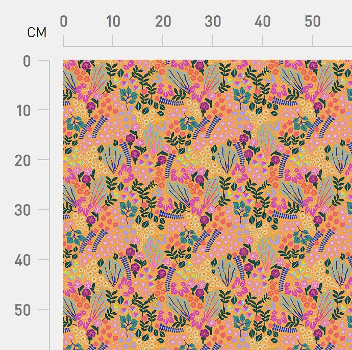 Velvet Garden Ochre Scrub Top (Pre-order)