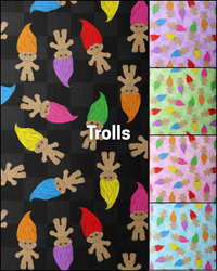 Trolls Scrub Top (Pre-order)