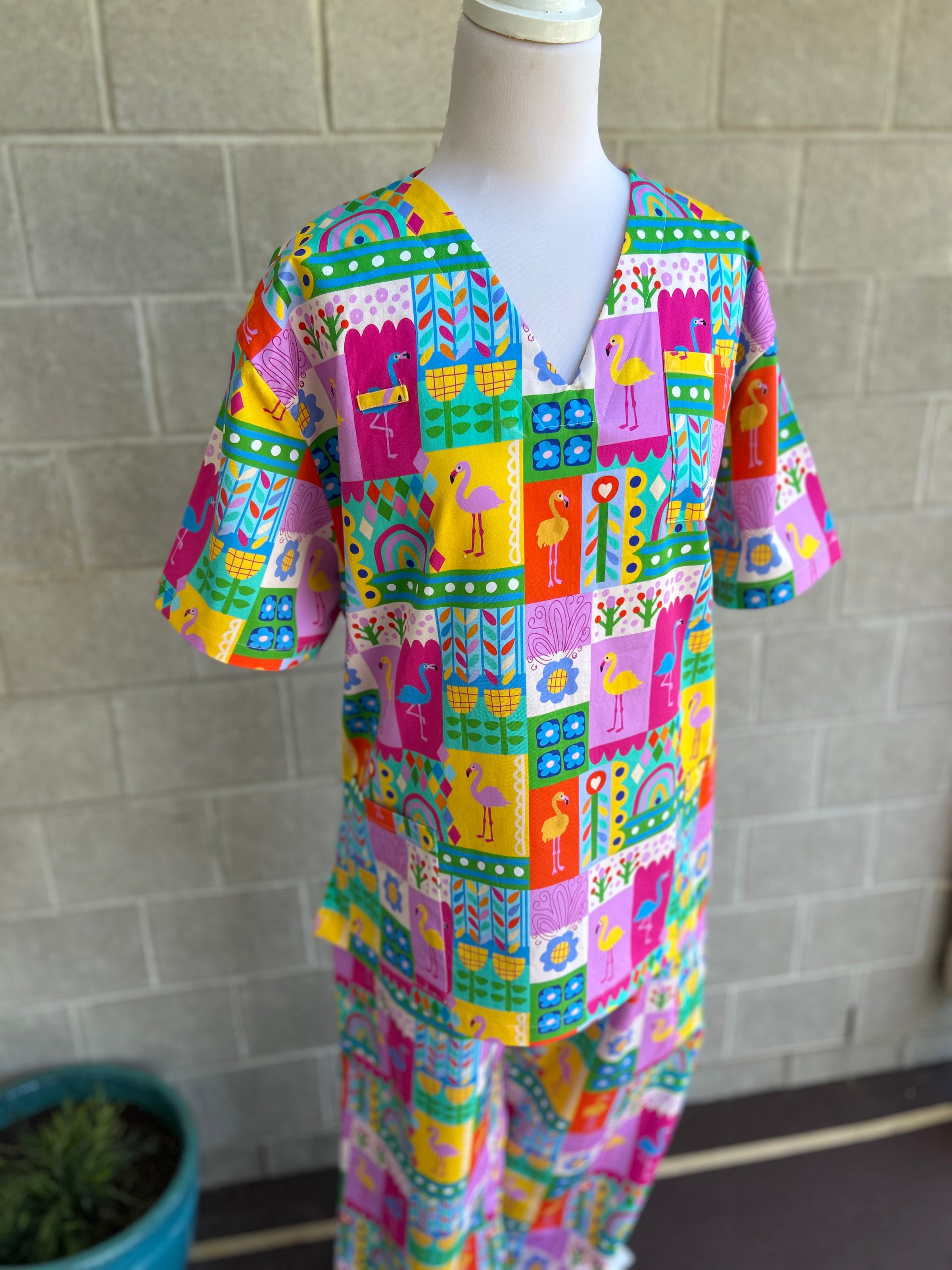 Flamingo Freedom Scrub Set (Pre-order)