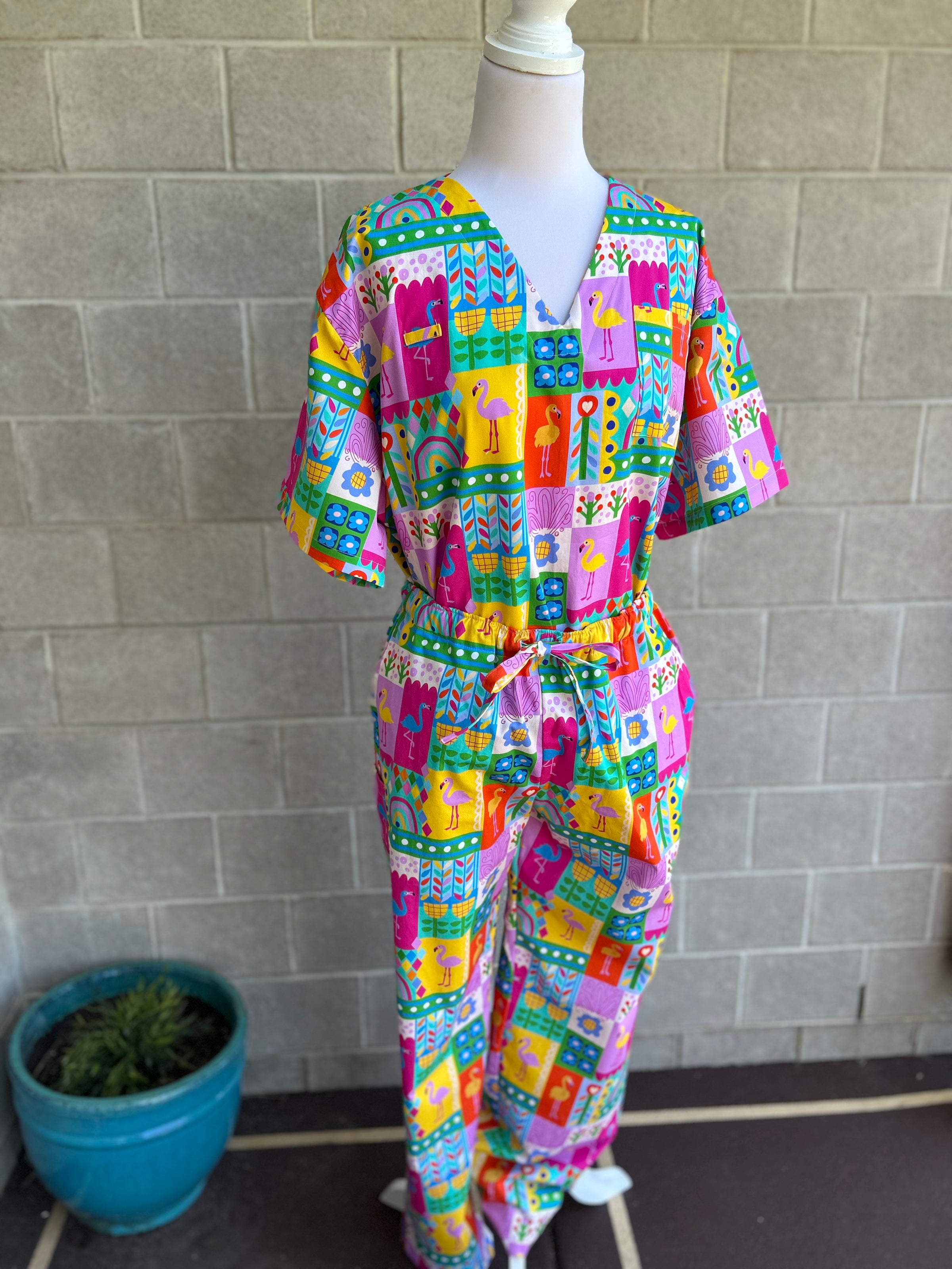 Flamingo Freedom Scrub Set (Pre-order)