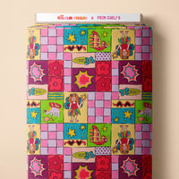 Girlhood Patchwork Scrub Set (Pre-order)